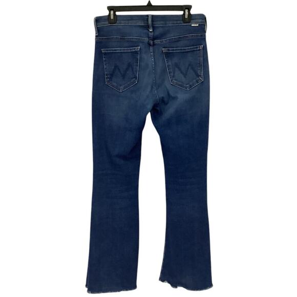Mother Denim The Weekender Fray Jean In Sweet And Sassy Mid Rise Flare Size 29 - Picture 9 of 14